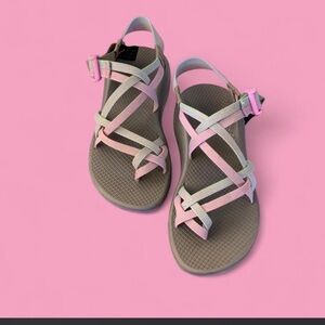 Women's Chaco with pastel Easter colors